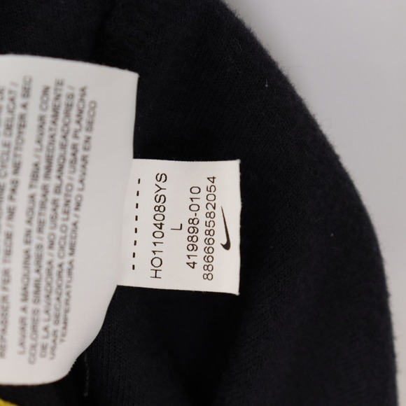 Nike FC Barcelona Football Jacket Soccer Track Jacket Men's Size L Black Yellow - Picture 6 of 9